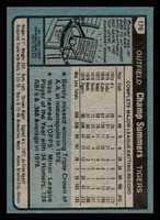 1980 Topps #176 Champ Summers Near Mint+ 