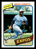 1980 Topps #180 Warren Cromartie Near Mint+ 