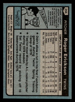 1980 Topps #256 Roger Erickson Near Mint 