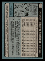 1980 Topps #273 Eduardo Rodriguez Near Mint+ 