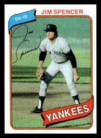 1980 Topps #278 Jim Spencer Near Mint+ 