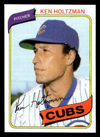1980 Topps #298 Ken Holtzman Near Mint+ 