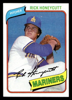 1980 Topps #307 Rick Honeycutt Ex-Mint 