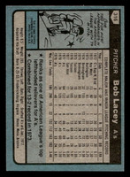 1980 Topps #316 Bob Lacey Near Mint+ 