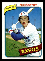 1980 Topps #319 Chris Speier Near Mint 