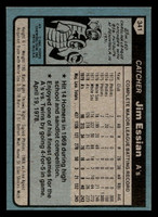 1980 Topps #341 Jim Essian Near Mint 