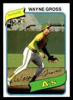 1980 Topps #363 Wayne Gross Near Mint+ 