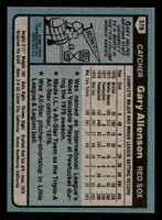 1980 Topps #376 Gary Allenson Near Mint RC Rookie 