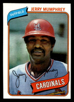 1980 Topps #378 Jerry Mumphrey Near Mint 