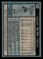 1980 Topps #383 Ed Ott Near Mint+ 