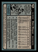 1980 Topps #396 Dan Meyer Near Mint+ 