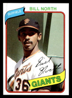 1980 Topps #408 Bill North Near Mint 