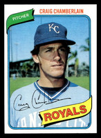 1980 Topps #417 Craig Chamberlain DP Near Mint RC Rookie 