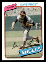 1980 Topps #423 Dave Frost Near Mint+ 