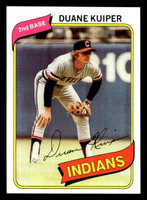 1980 Topps #429 Duane Kuiper Near Mint+ 