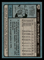1980 Topps #429 Duane Kuiper Near Mint+ 