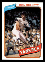 1980 Topps #435 Don Gullett Near Mint+ 