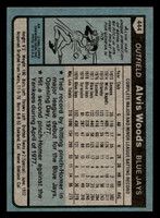 1980 Topps #444 Alvis Woods Near Mint 