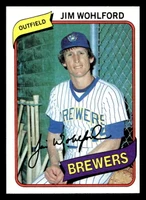 1980 Topps #448 Jim Wohlford Near Mint 