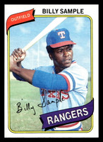 1980 Topps #458 Billy Sample Near Mint 