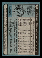 1980 Topps #467 Jesse Jefferson Near Mint+ 