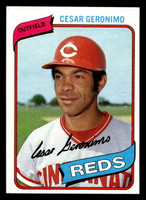 1980 Topps #475 Cesar Geronimo Near Mint 