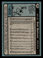 1980 Topps #480 Bob Watson Near Mint 