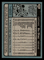 1980 Topps #483 Bo Diaz Near Mint 