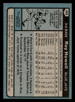 1980 Topps #488 Roy Howell Near Mint+ 