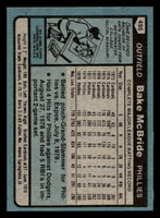 1980 Topps #495 Bake McBride Near Mint+ 