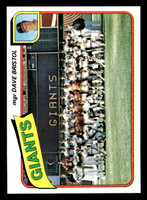 1980 Topps #499 Dave Bristol MG Near Mint 