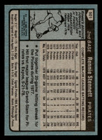 1980 Topps #501 Rennie Stennett Near Mint+ 