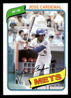 1980 Topps #512 Jose Cardenal Ex-Mint 