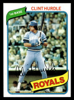 1980 Topps #525 Clint Hurdle Ex-Mint 
