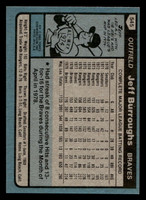 1980 Topps #545 Jeff Burroughs Near Mint 
