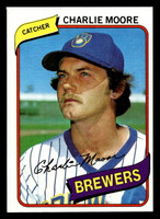 1980 Topps #579 Charlie Moore Near Mint 
