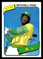 1980 Topps #586 Mitchell Page Near Mint+ 