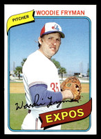 1980 Topps #607 Woodie Fryman Near Mint 