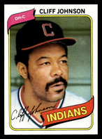 1980 Topps #612 Cliff Johnson Near Mint+ 
