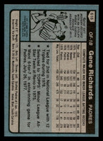1980 Topps #616 Gene Richards Near Mint+ 