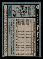 1980 Topps #642 Ken Forsch DP Near Mint 