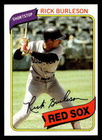1980 Topps #645 Rick Burleson Near Mint 