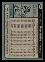 1980 Topps #648 Roy White Ex-Mint 