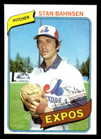 1980 Topps #653 Stan Bahnsen Near Mint 