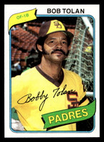 1980 Topps #708 Bob Tolan Near Mint+ 