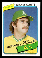 1980 Topps #717 Mickey Klutts DP Near Mint 