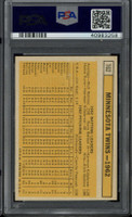 1963 Topps #162 Team Card Minnesota Twins PSA 8oc NM-Mint