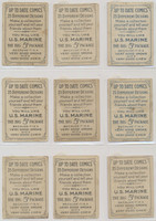 1908 T114 Up To Date Comics (U.S. MARINE on back) 20/26 w/3 dups.  #*sku37242