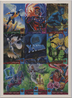 1994 Fleer Marvel Comics Ultra X-Men 9-card uncut Promo Sheet  #*sku37295