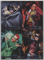 1995 Fleer Ultra Batman Forever 4-card uncut Promo Sheet  #*sku37275
